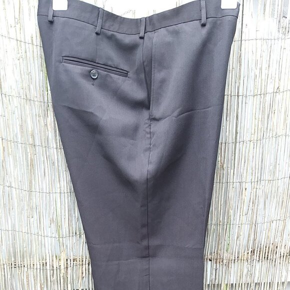 Arrow Black Men's Dress Pants - 36/30 - Picture 1 of 16